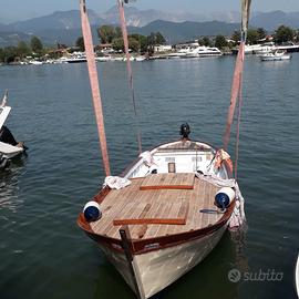 Gozzo legno cantiere Aldo Monti