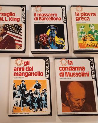 Set di libri d'inchiesta 