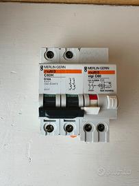 Magnetotermico differen.Merlin Gerin 16A 30mA 15kA