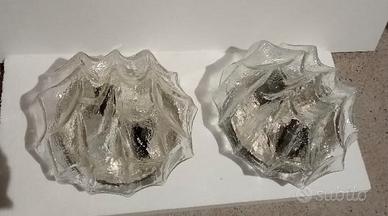 Plafoniere/applique in vetro di Murano 