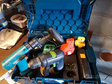 3 avvitatori da 9.6 volt