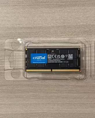 RAM sodimm Ddr5 gaming 32Gb 5200Mhz