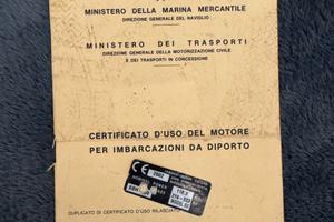 Libretti e ricambi fuoribordo