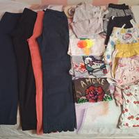 Abbigliamento Bimba 9/10 anni Stock 33 pezzi