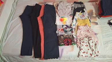 Abbigliamento Bimba 9/10 anni Stock 33 pezzi