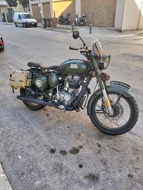 royal enfield green battle