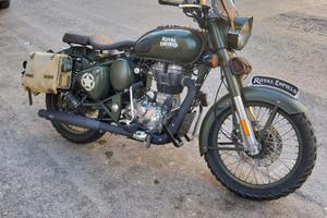 royal enfield green battle