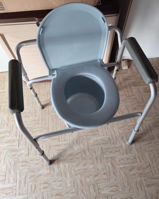 Gabinetto portatile e sedia per vasca da bagno