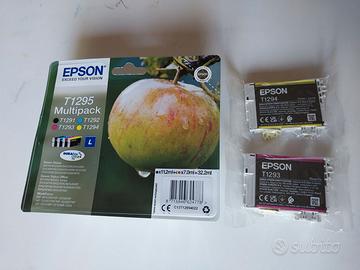 N.6 cartucce per stampante Epson nuove e originali