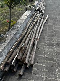 Paletti in legno di castagno