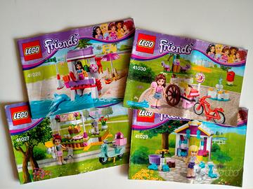 Lego Friends n. 41027, 41028, 41029, 41030