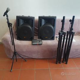 impianto audio professionale