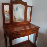 Toeletta Art Déco anni ’30 con marmo originale