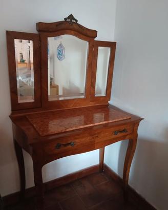 Toeletta Art Déco anni ’30 con marmo originale