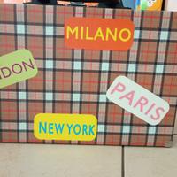 Vintage valigetta con pupazzo