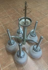 Lampadario modernariato vintage
