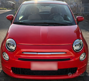 Fiat 500 1.0 Hybrid rossa