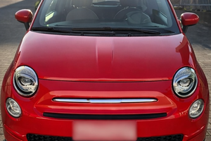 Fiat 500 1.0 Hybrid rossa