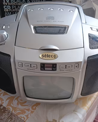 radio,cd, televisione a batteria 