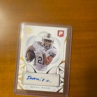 Card autografo leaf  ismail mahdi football