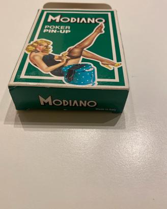 Carte vintage poker pinUp Modiano Fabbri Editori