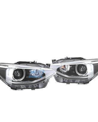 FARI BMW F20 F21 11-15 BIXENON ANGEL EYES FONDO NE