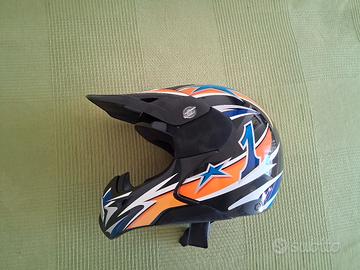 casco minicross 