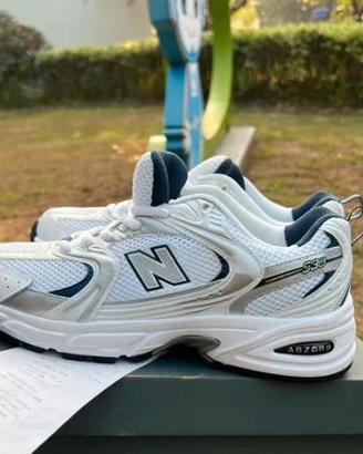 New Balance 530 37 Sneakers Bianche Blu Nuove