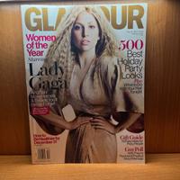 Rivista "Glamour" Dicembre 2013 Lady Gaga US Magaz