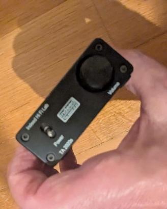 Amplificatore stereo con alimentatore