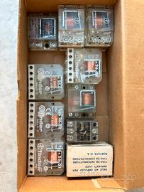 Lotto Relè Finder e MVM Misti e Commutatori