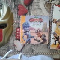 Maschera e 2 libri gormiti