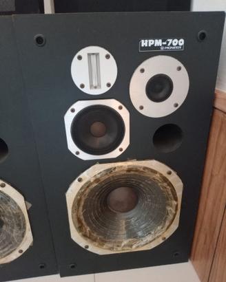 impianto audio Pioneer completo anni 80