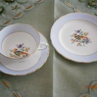 Trio da the' 1930'-1943', fine porcellana inglese