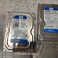 Hdd- da 1 Tb e 500 gb
