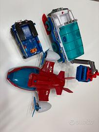 Paw Patrol Aereo, macchina Chase, Camion neve