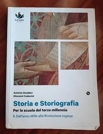 Libro Storia 1 Dall’A.Mille alla Rivoluzione Ingle