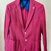 Giacca Domenico Tagliente tg 54,colore porpora 