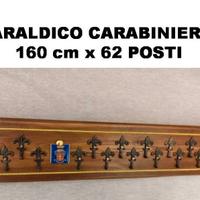 CARABINIERI Porta CALENDARIO 160 cm x 62 posti ARA