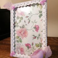 Cornice portafoto da tavolo 10 x 15 stile shabby