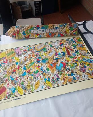 Locandina Jacovitti per Esselunga