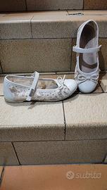 Ballerine in pizzo da bambina