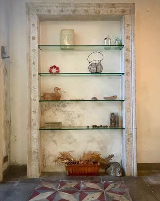 ANTICO PORTALE PIETRA DEL 700 FRIULI LIBRERIA