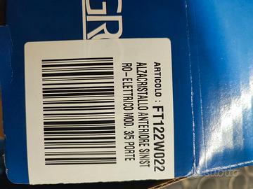 Alzacristalli Fiat Panda 169