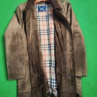 Giaccone Burberry camoscio XL
