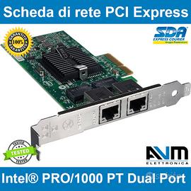 Scheda di rete Intel® PRO/1000 PT Dual Port Server