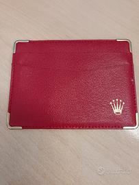 porta documenti /carte di credito Rolex 