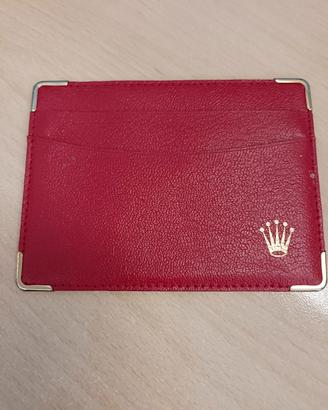 porta documenti /carte di credito Rolex 