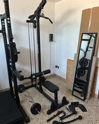 Lat Machine/Pulley Rexgym - Kingsgym con accessori
