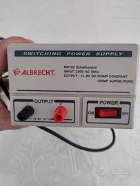 Alimentatore switching Albrecht 10/12 ampere